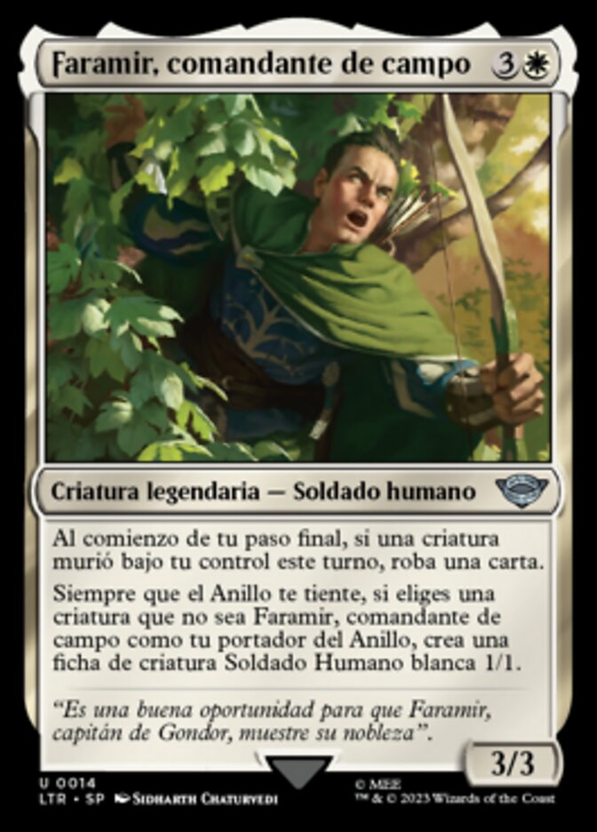 Faramir, comandante de campo