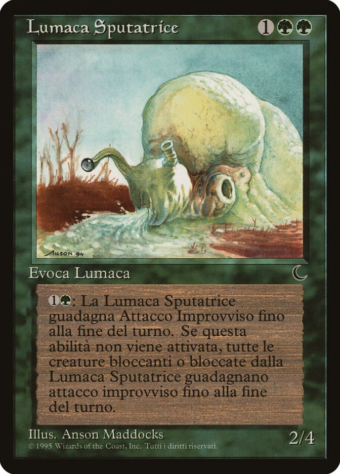 Lumaca Sputatrice