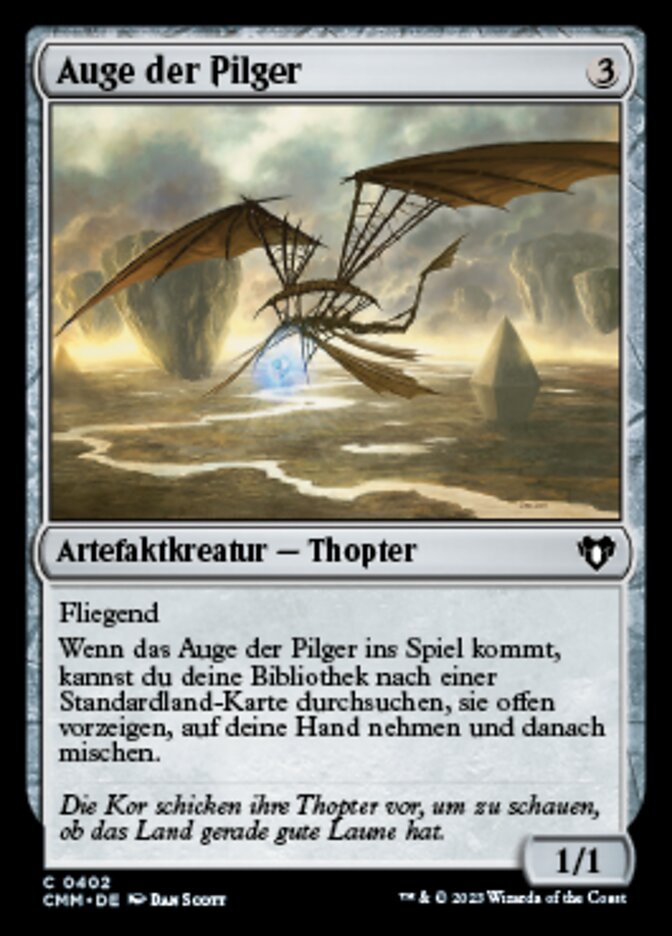 Auge der Pilger