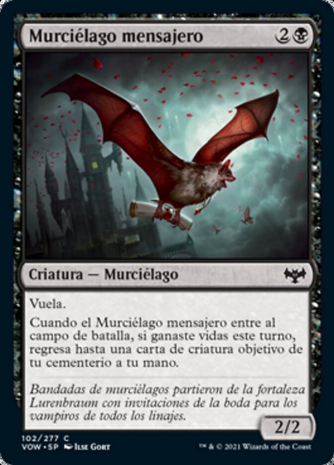 Murciélago mensajero