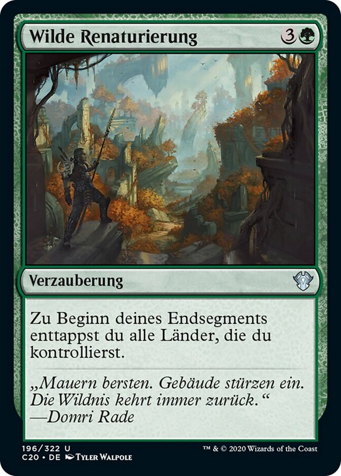 Wilde Renaturierung