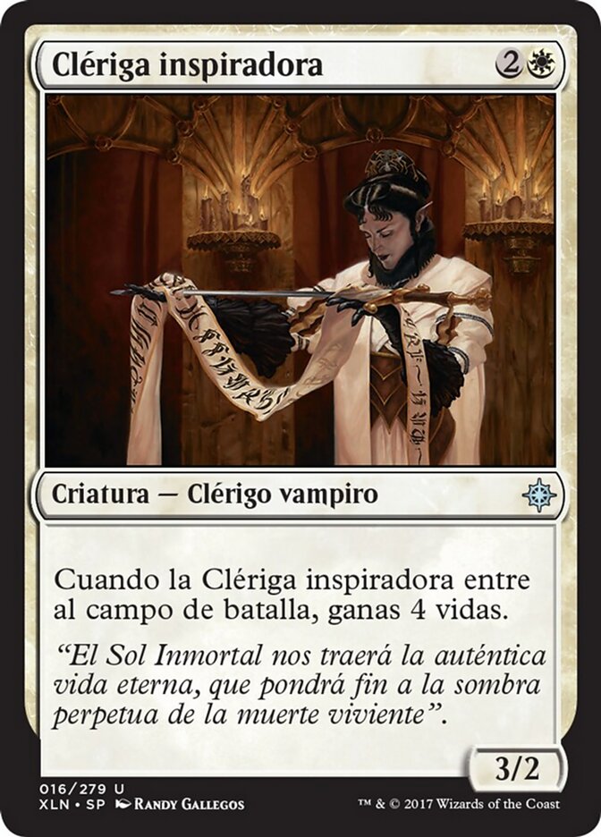 Clériga inspiradora