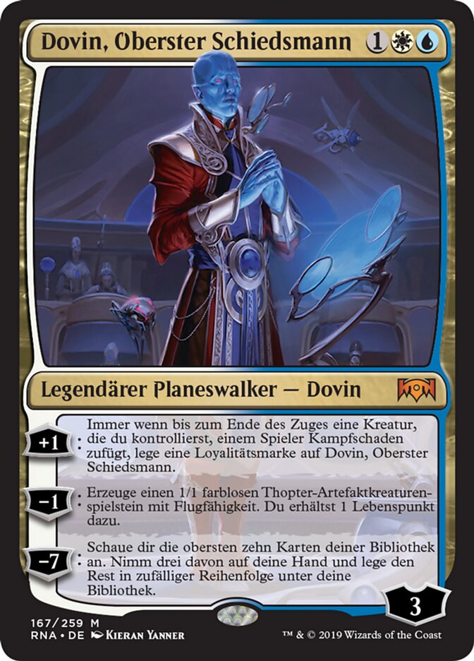 Dovin, Oberster Schiedsmann