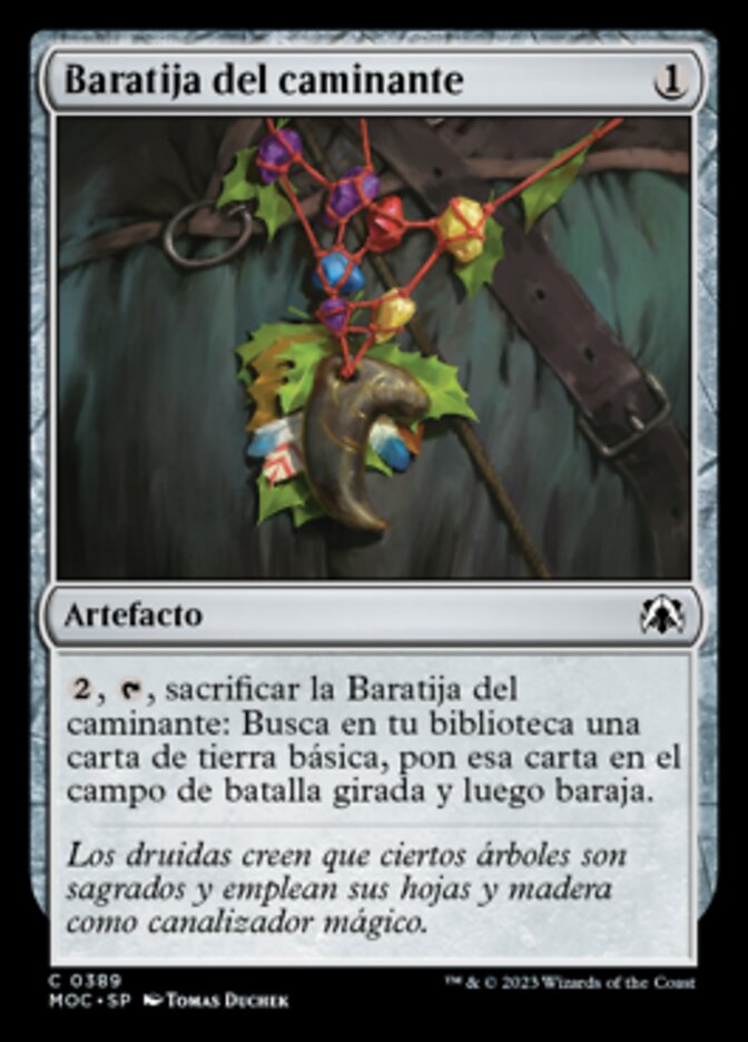 Baratija del caminante