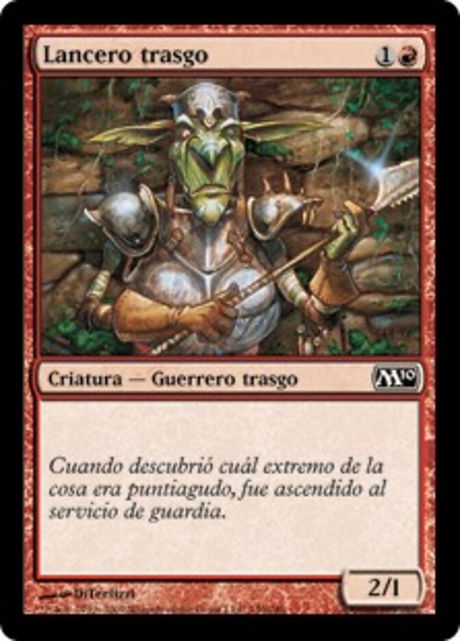 Lancero trasgo