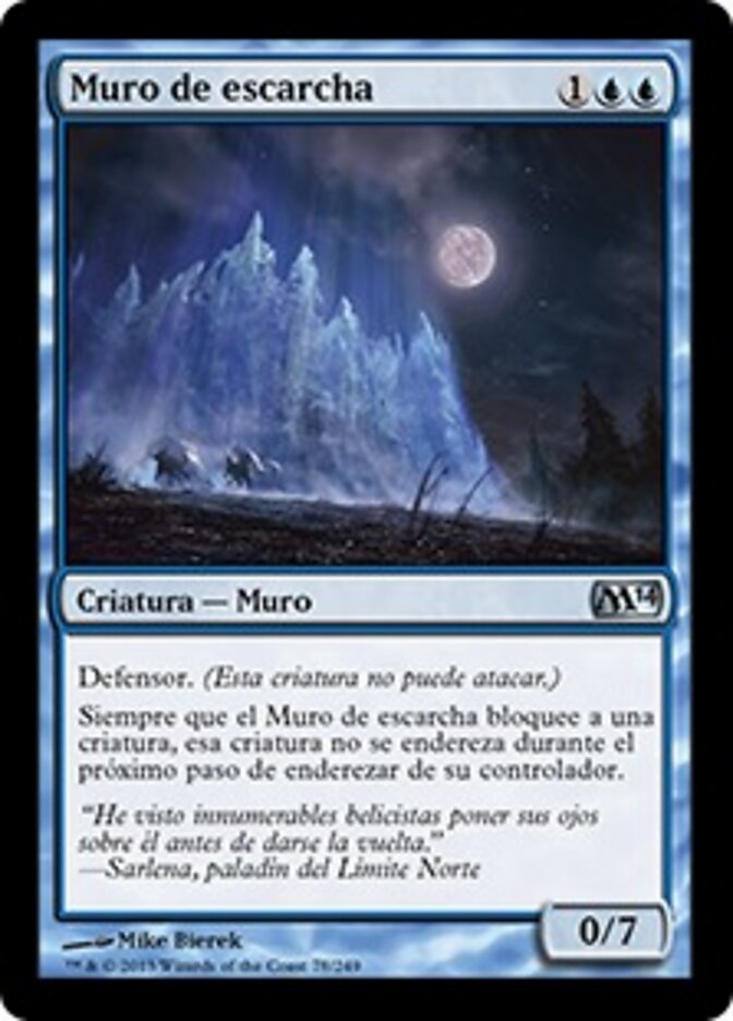 Muro de escarcha