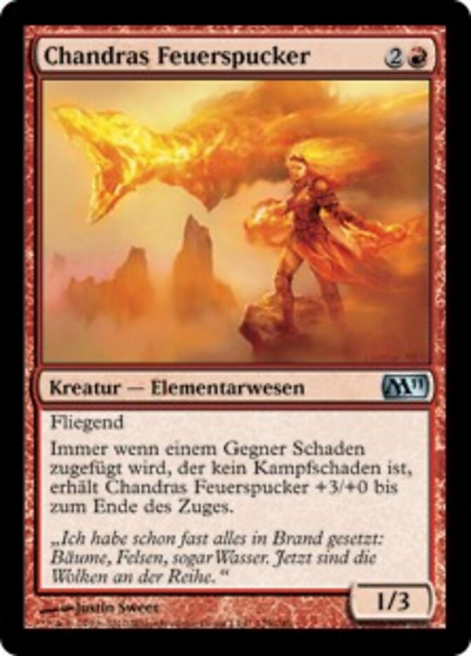 Chandras Feuerspucker