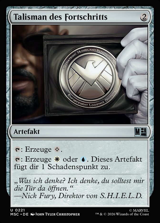 Talisman des Fortschritts