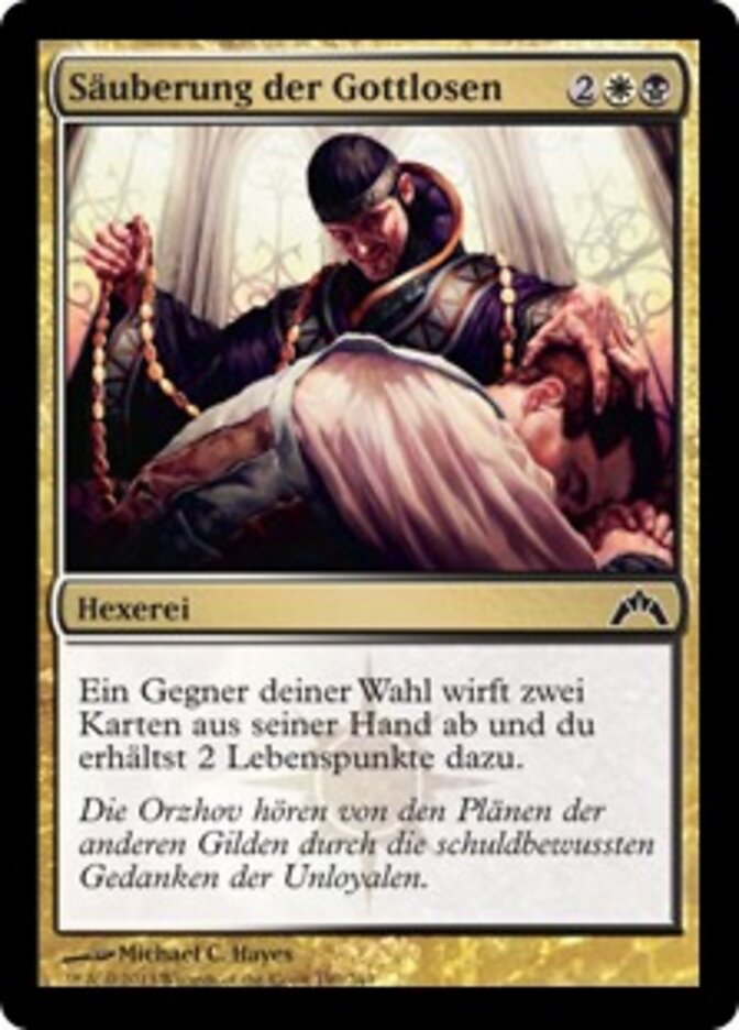 Säuberung der Gottlosen