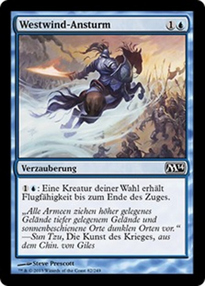 Westwind-Ansturm