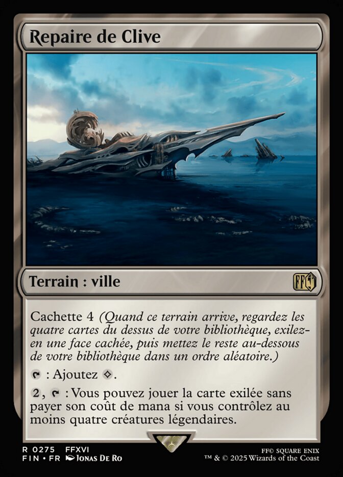 Repaire de Clive