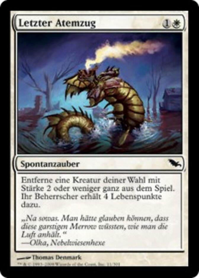 Letzter Atemzug