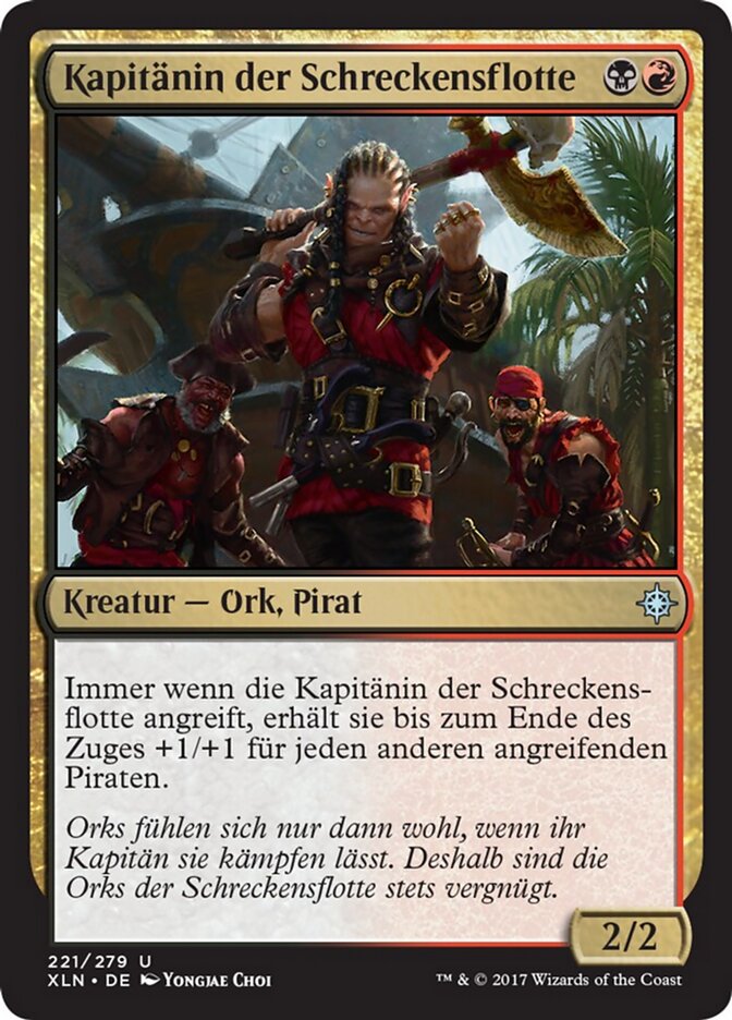Kapitänin der Schreckensflotte