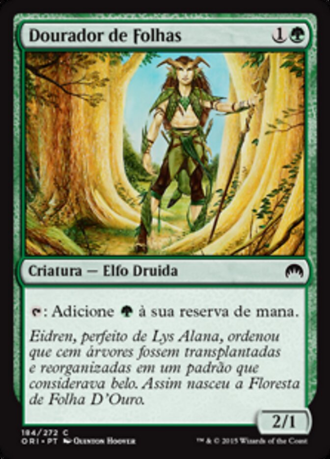 Dourador de Folhas