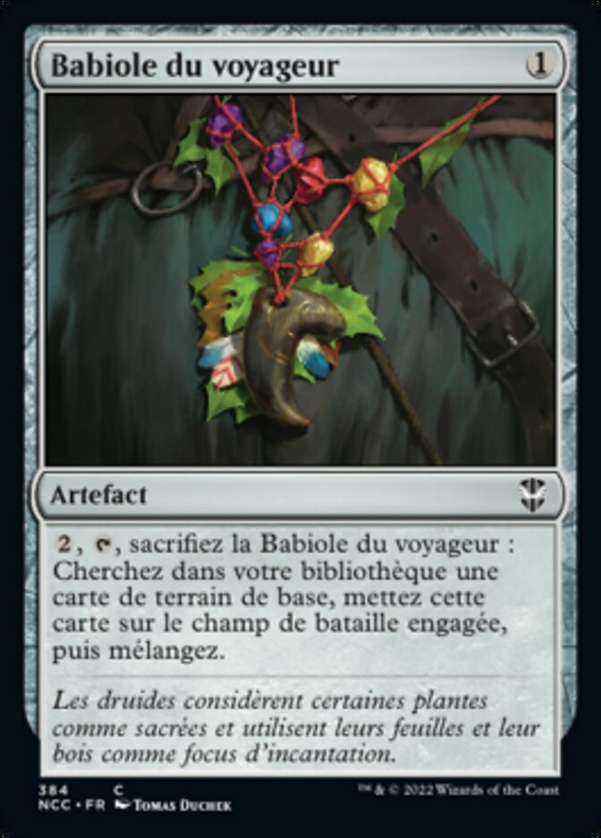 Babiole du voyageur