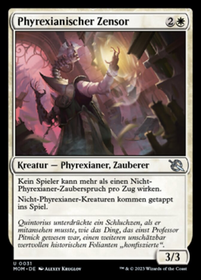 Phyrexianischer Zensor