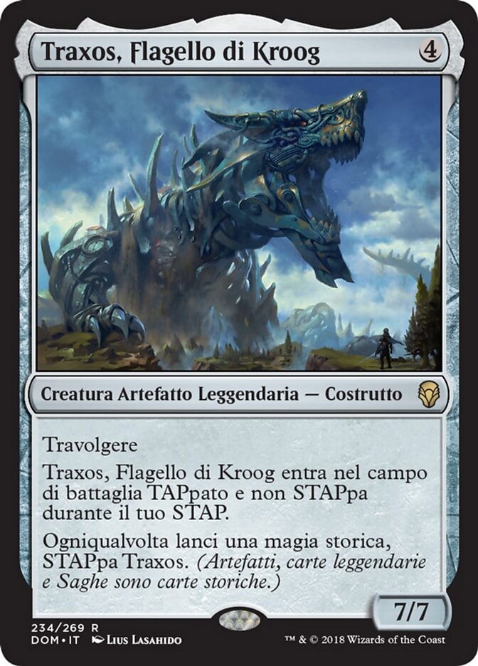 Traxos, Flagello di Kroog