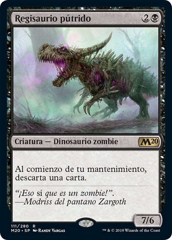 Regisaurio pútrido