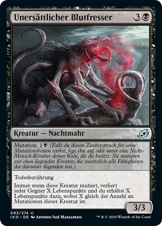 Unersättlicher Blutfresser