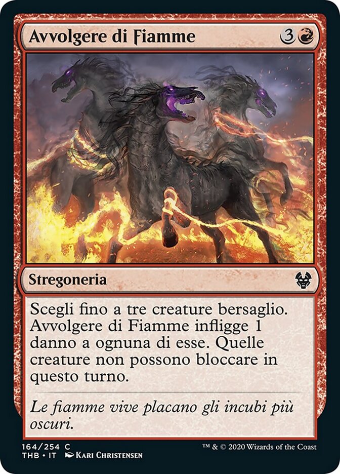 Avvolgere di Fiamme
