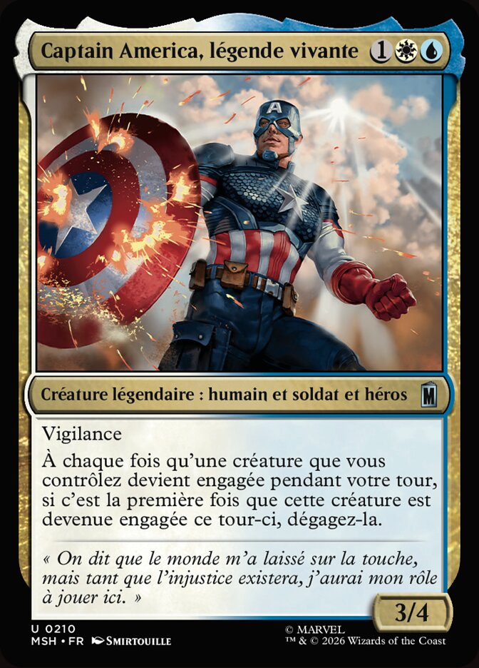 Captain America, légende vivante