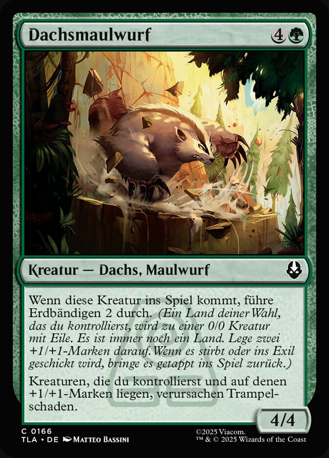 Dachsmaulwurf