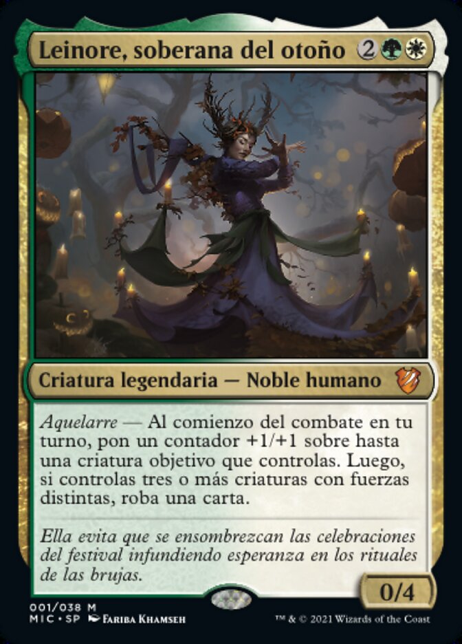 Leinore, soberana del otoño