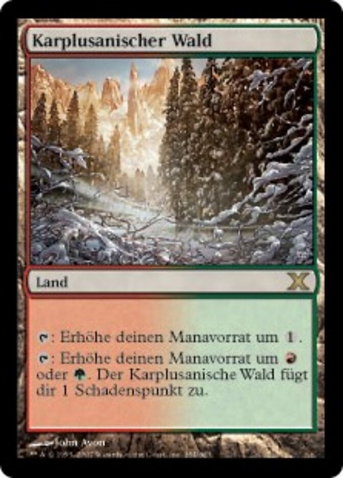 Karplusanischer Wald