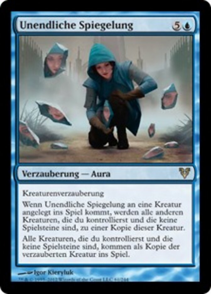 Unendliche Spiegelung