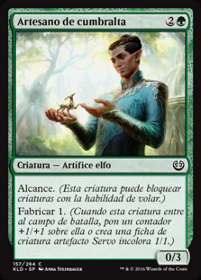 Artesano de cumbralta