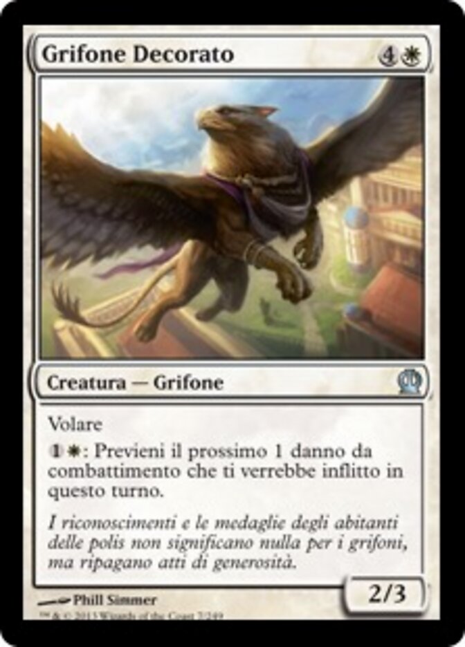Grifone Decorato