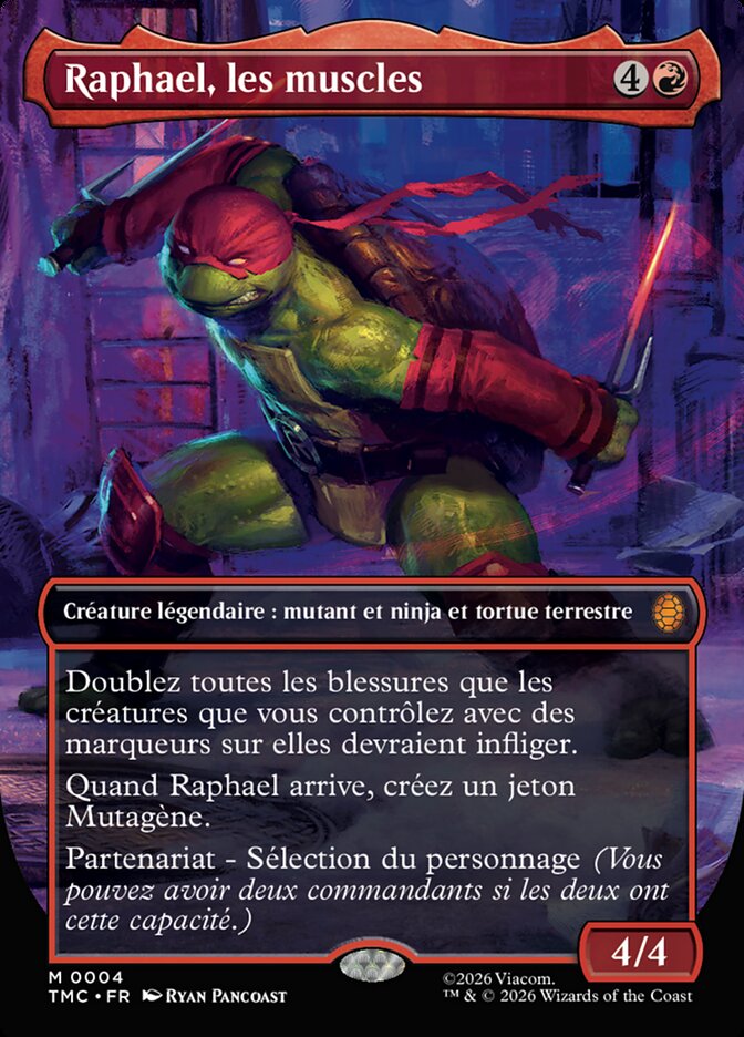 Raphael, les muscles