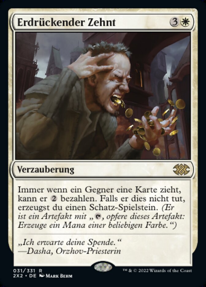 Erdrückender Zehnt