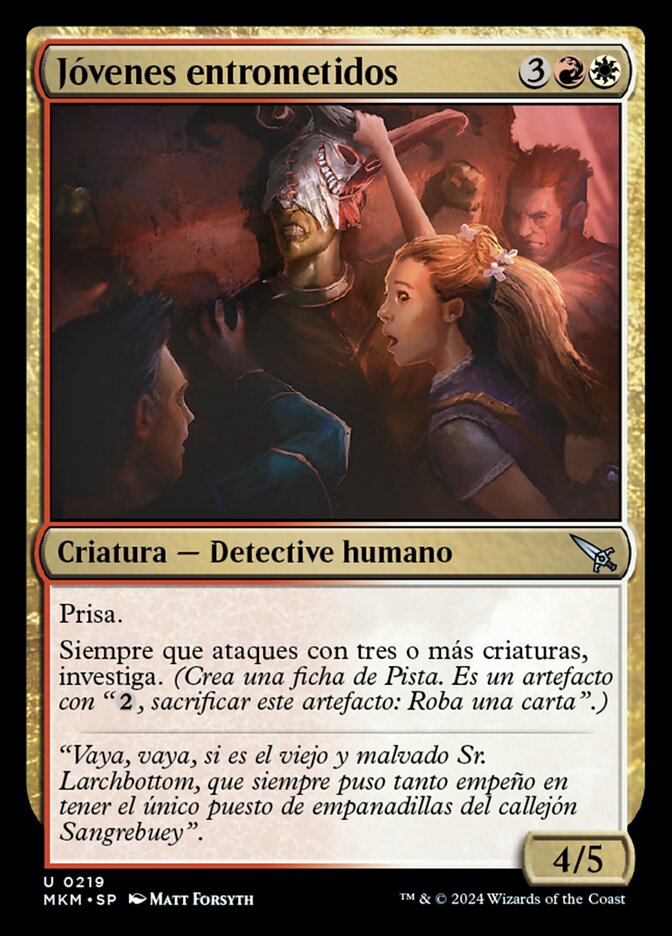 Jóvenes entrometidos
