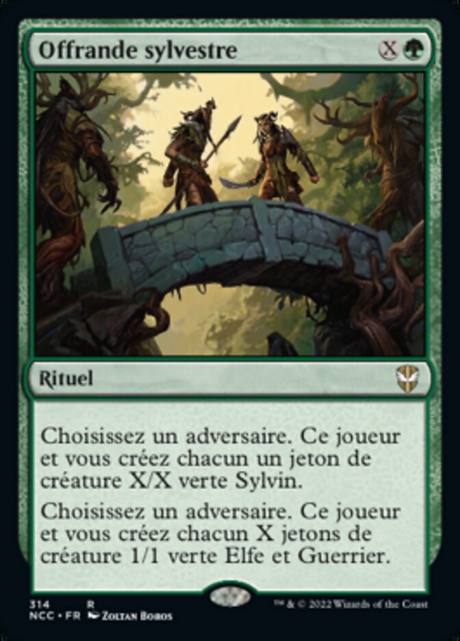 Offrande sylvestre
