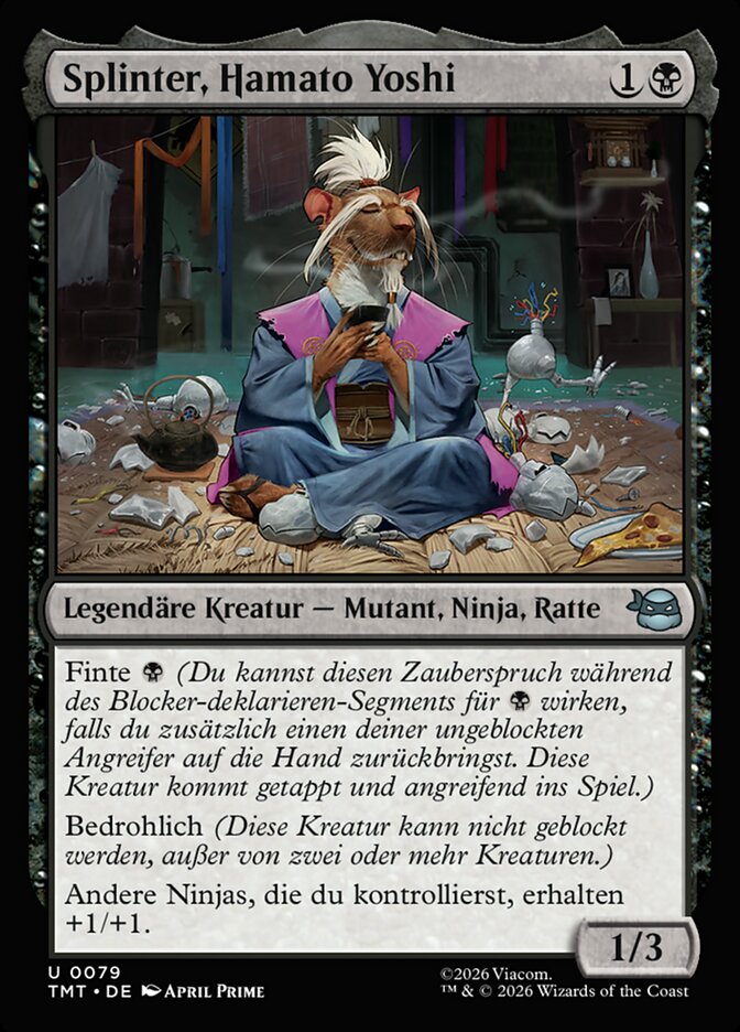 Splinter, Hamato Yoshi
