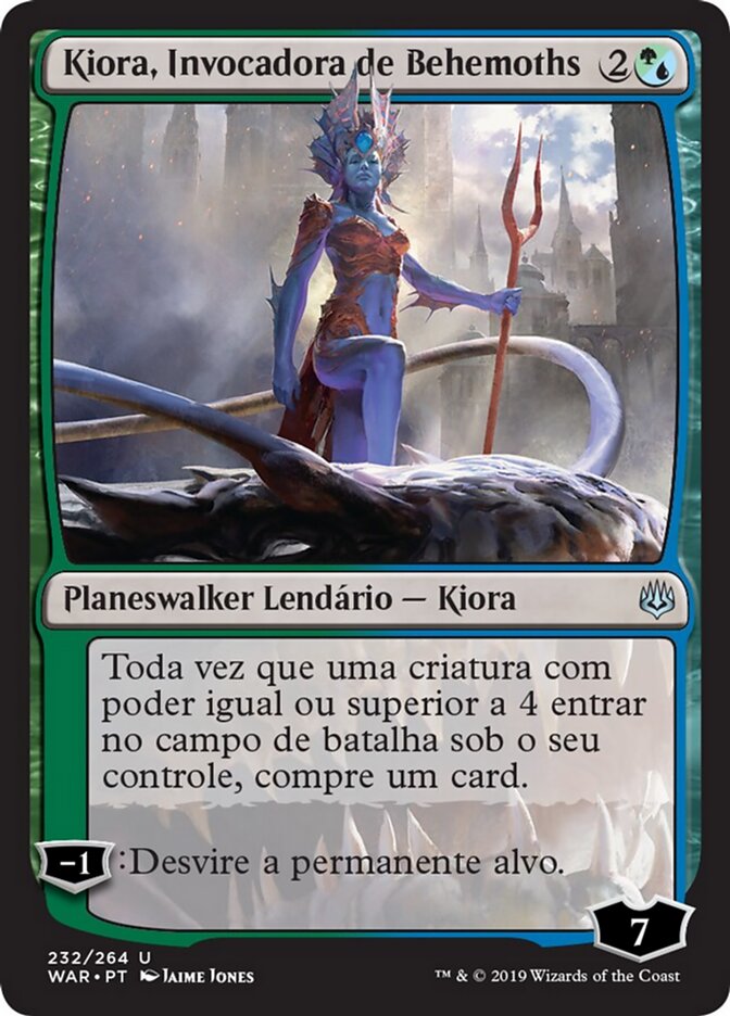 Kiora, Invocadora de Behemoths