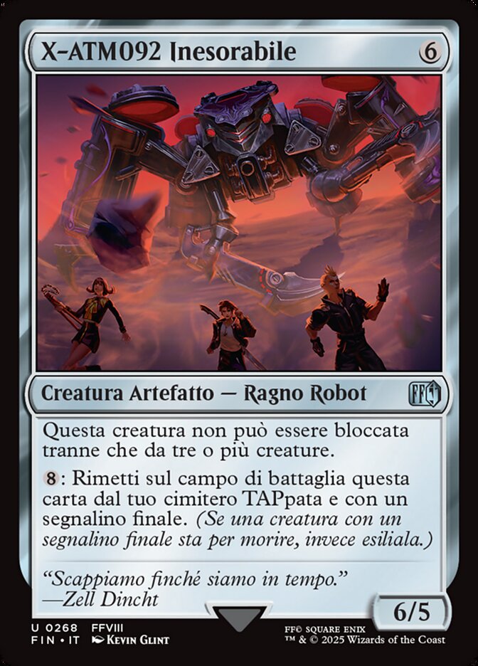 X-ATM092 Inesorabile