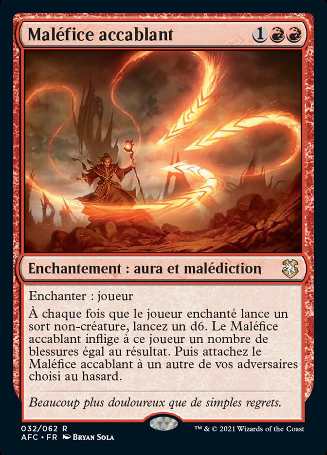 Maléfice accablant