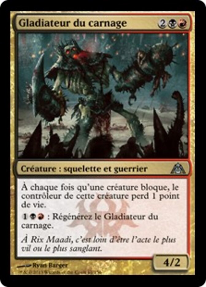 Gladiateur du carnage