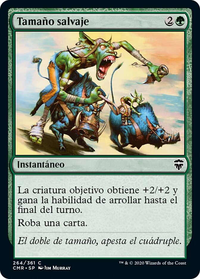 Tamaño salvaje