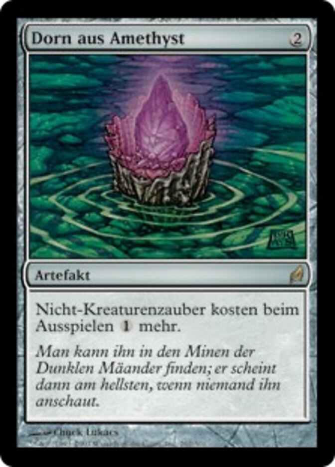 Dorn aus Amethyst