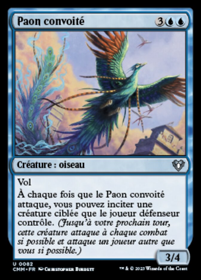 Paon convoité