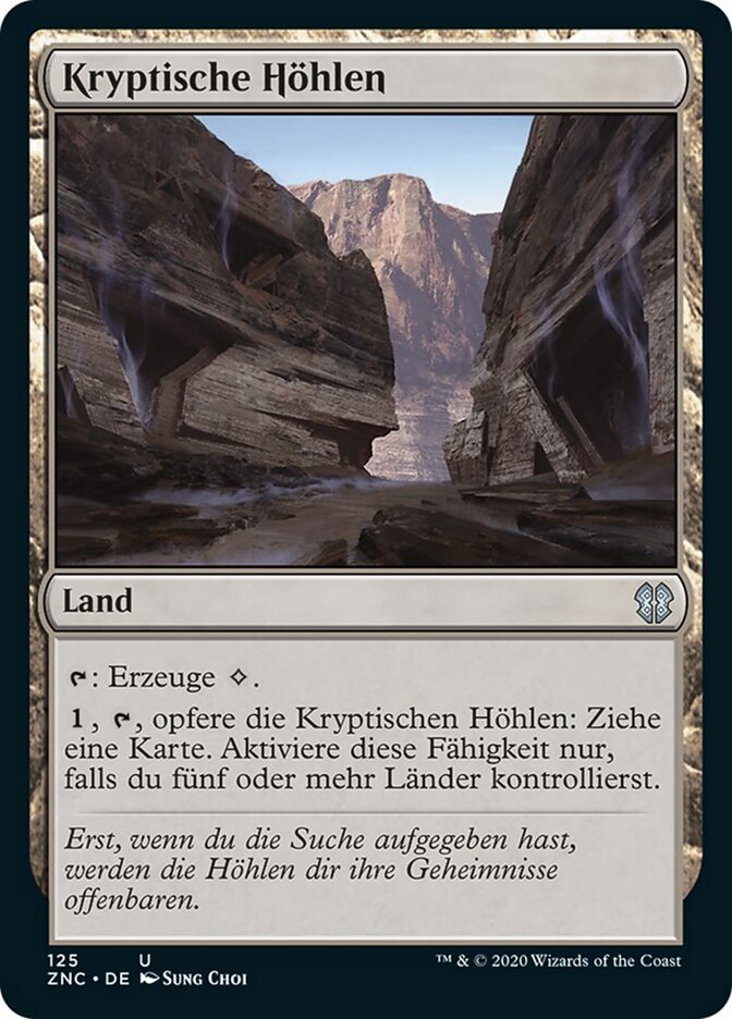 Kryptische Höhlen