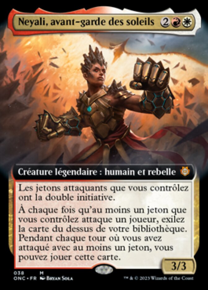 Neyali, avant-garde des soleils