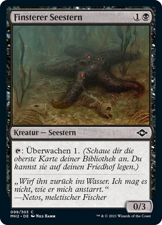 Finsterer Seestern