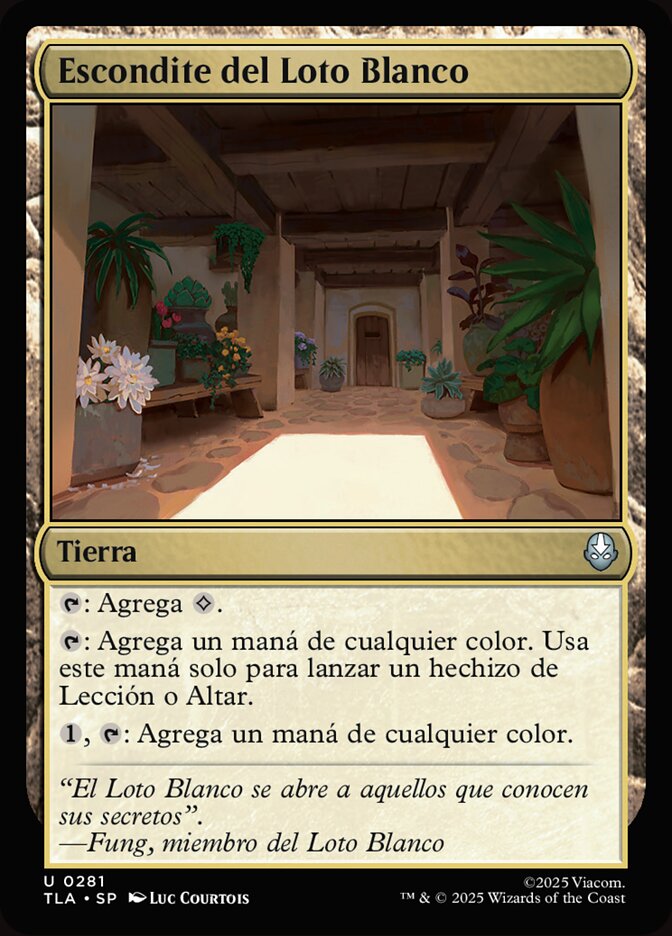 Escondite del Loto Blanco