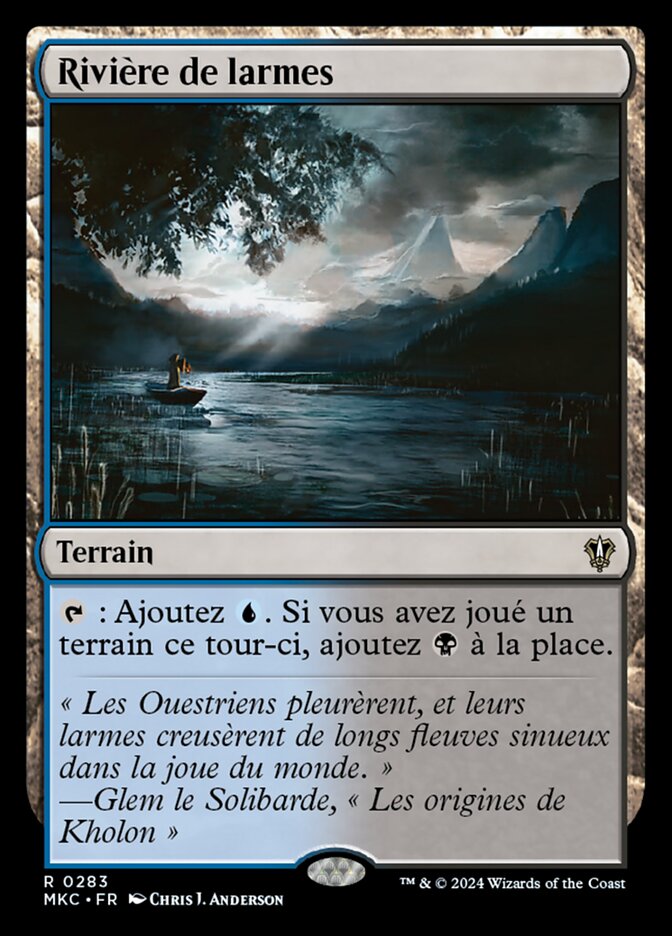 Rivière de larmes
