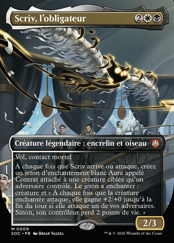 Scriv, l'obligateur