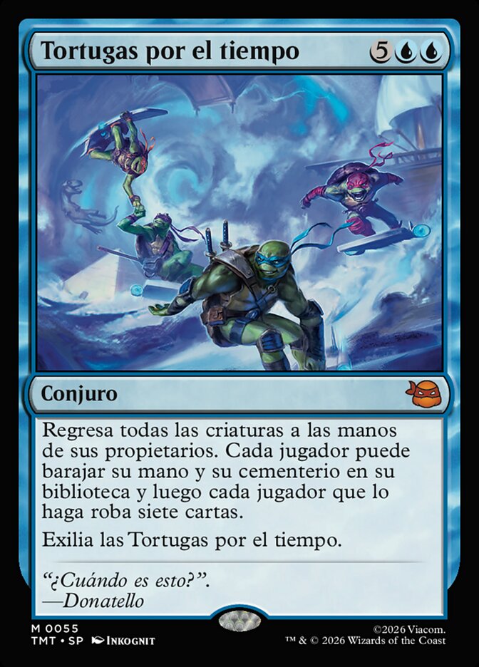 Tortugas por el tiempo